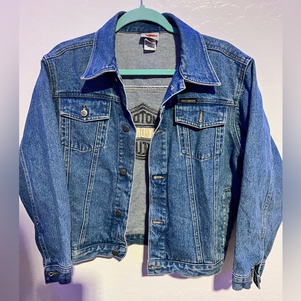 Genuine Harley Davidson Jean jacket
